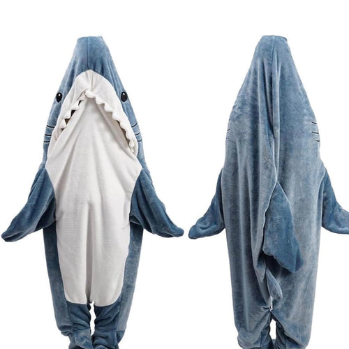 Snuggle Shark Onesie wearable shark blanket
