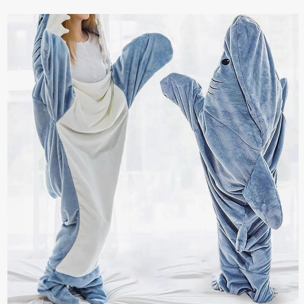 Snuggle Shark Onesie in pink