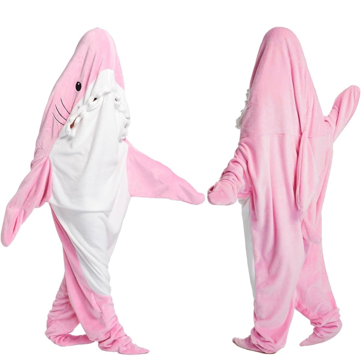 Snuggle Shark Onesie front and back