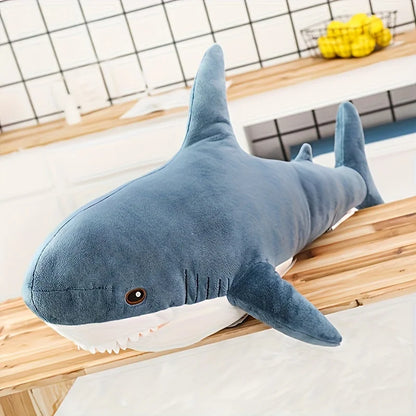 Shark plush front view