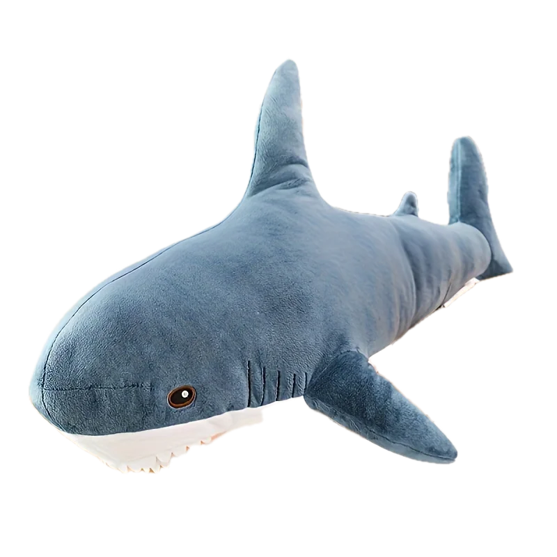 Snuggle Shark Plush on clean background