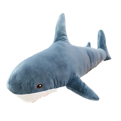 Snuggle Shark Plush on clean background